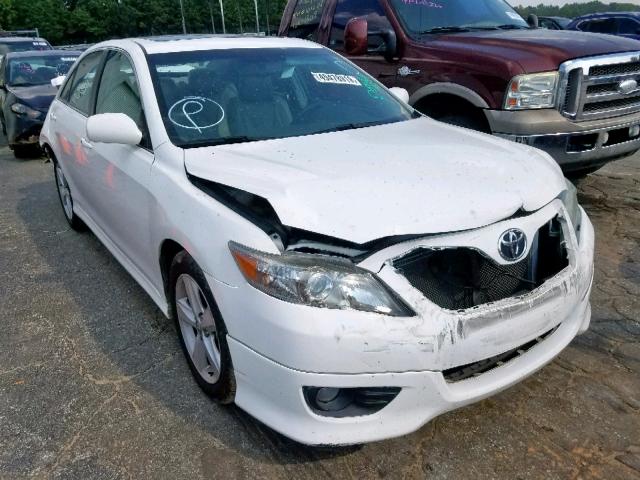 4T1BF3EK4BU736076 - 2011 TOYOTA CAMRY BASE WHITE photo 1