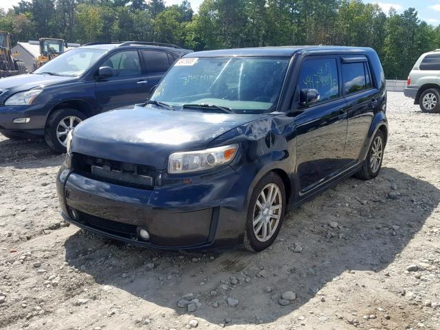 JTLKE50E181024319 - 2008 TOYOTA SCION XB 蓝色 照片 2