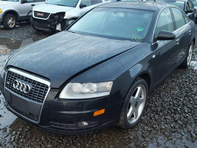 WAUDH74F28N032607 - 2008 AUDI A6 3.2 QUA BLACK photo 2