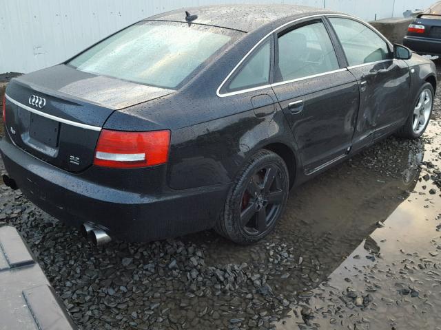 WAUDH74F28N032607 - 2008 AUDI A6 3.2 QUA BLACK photo 4