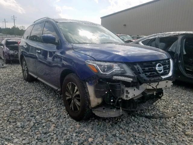 5N1DR2MN5HC664891 - 2017 NISSAN PATHFINDER BLUE photo 1