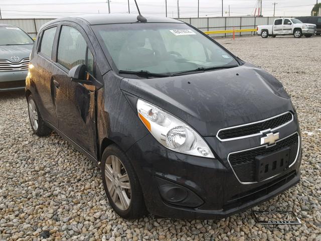 KL8CD6S9XDC587059 - 2013 CHEVROLET SPARK 1LT BLACK photo 1