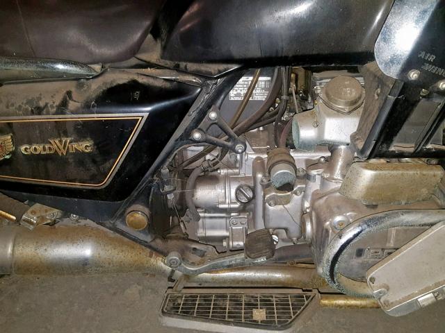 1HFSC1410GA206602 - 1986 HONDA GL1200 I BLACK photo 7