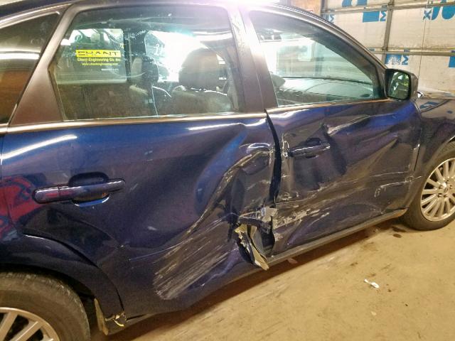 1MEHM43106G605721 - 2006 MERCURY MONTEGO PR ლურჯი ფოტო 9