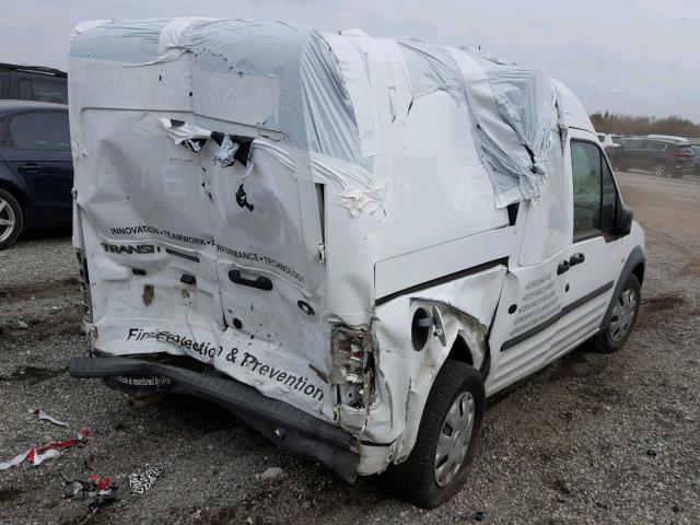 NM0LS7AN1DT133975 - 2013 FORD TRANSIT CO WHITE photo 4