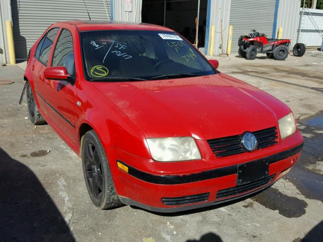 3VWSC29M61M059244 - 2001 VOLKSWAGEN JETTA GLS RED photo 1