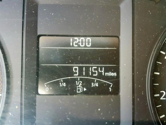 3VW2K7AJ9DM309887 - 2013 VOLKSWAGEN JETTA BASE 白色 照片 8