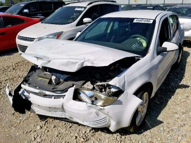 1G1AF5F53A7136028 - 2010 CHEVROLET COBALT 2LT WHITE photo 2