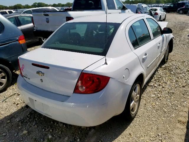 1G1AF5F53A7136028 - 2010 CHEVROLET COBALT 2LT WHITE photo 4