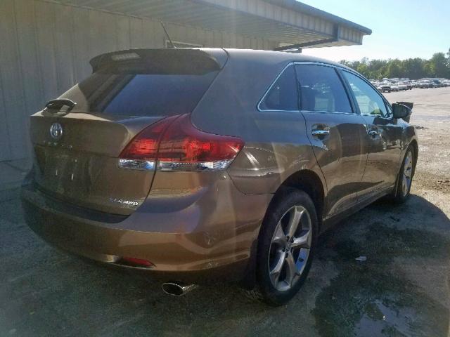 4T3BK3BB5DU087219 - 2013 TOYOTA VENZA LE TAN photo 4