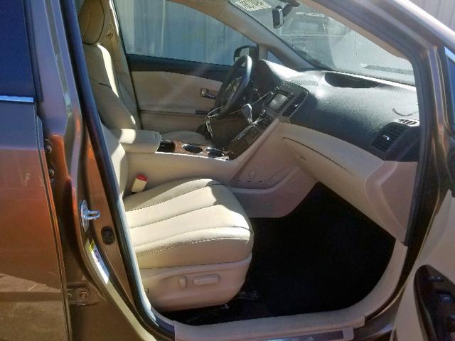 4T3BK3BB5DU087219 - 2013 TOYOTA VENZA LE TAN photo 5