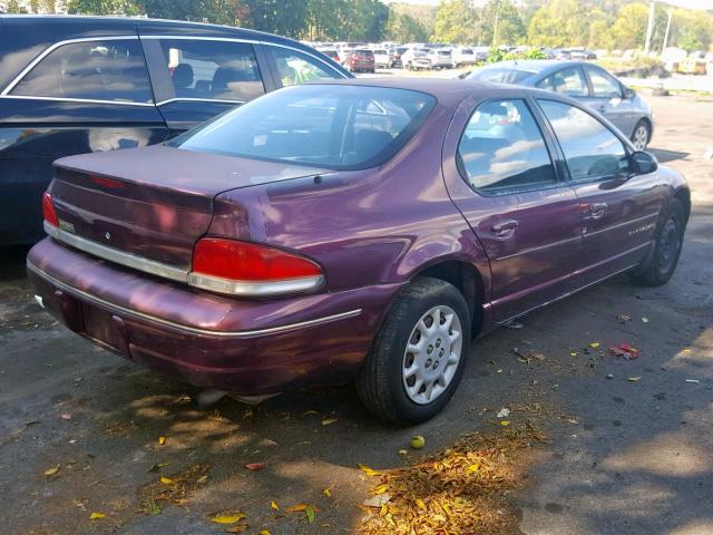 1C3EJ46X4YN172159 - 2000 CHRYSLER CIRRUS LX BURGUNDY photo 4