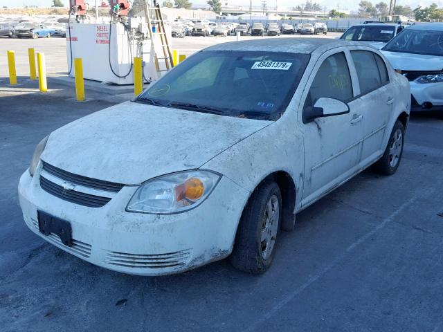 1G1AL58FX87165342 - 2008 CHEVROLET COBALT LT WHITE photo 2