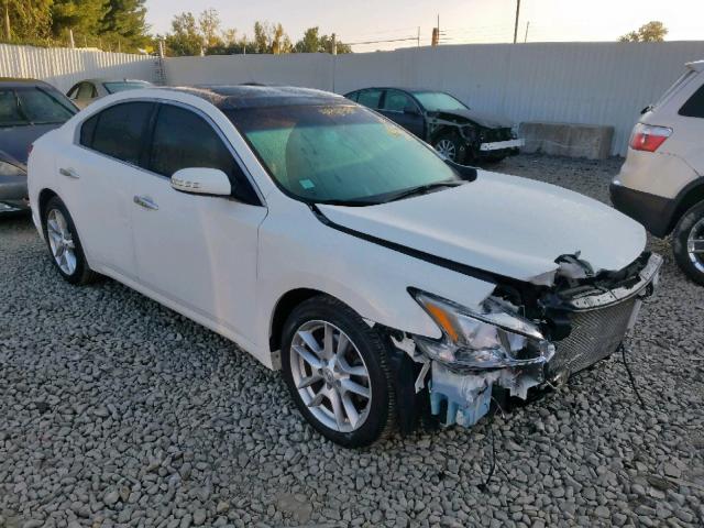 1N4AA5AP3BC869693 - 2011 NISSAN MAXIMA S WHITE photo 1