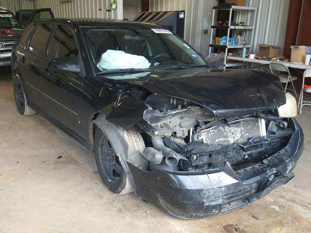 1G1ZT61816F239027 - 2006 CHEVROLET MALIBU MAX შავი ფოტო 1