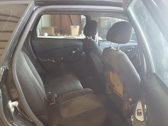 1G1ZT61816F239027 - 2006 CHEVROLET MALIBU MAX შავი ფოტო 6