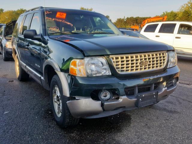 1FMZU74W12ZA91583 - 2002 FORD EXPLORER E GREEN photo 1