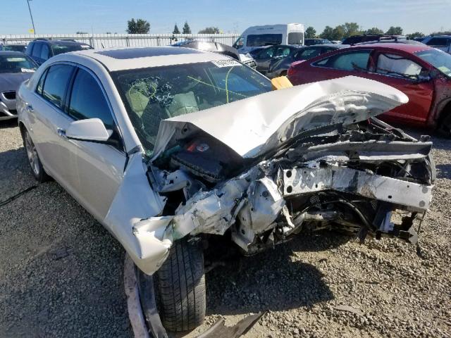 1G1ZE5EB2AF161764 - 2010 CHEVROLET MALIBU LTZ თეთრი ფოტო 1