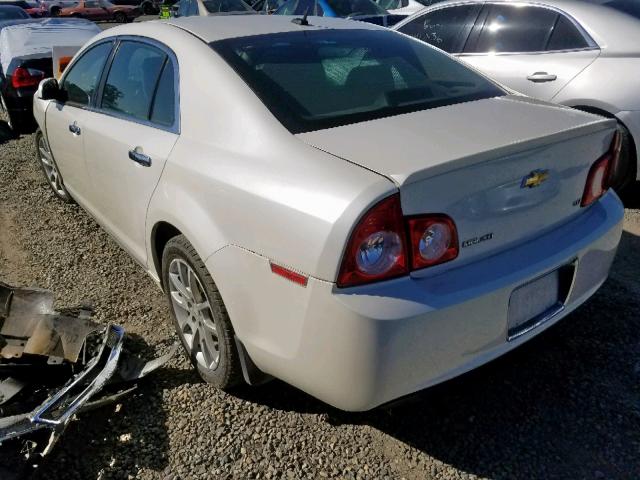 1G1ZE5EB2AF161764 - 2010 CHEVROLET MALIBU LTZ თეთრი ფოტო 3