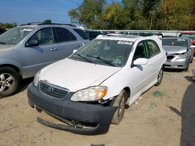 2T1BR30E06C647556 - 2006 TOYOTA COROLLA CE WHITE photo 2