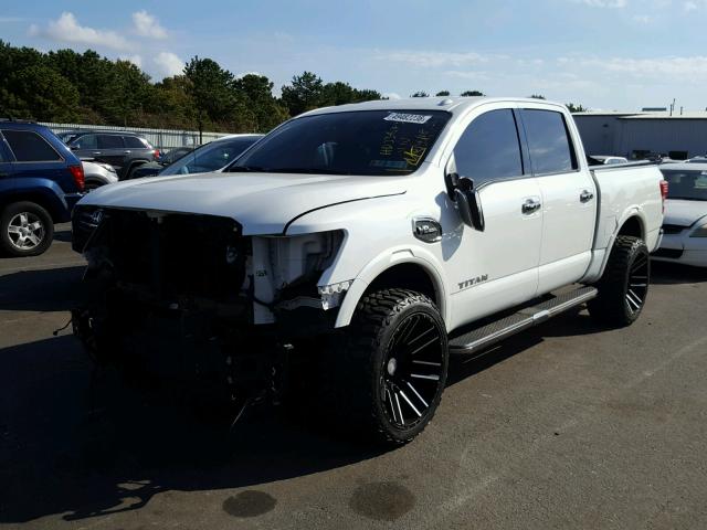 1N6AA1E53HN503531 - 2017 NISSAN TITAN SV WHITE photo 2