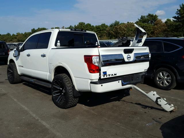 1N6AA1E53HN503531 - 2017 NISSAN TITAN SV WHITE photo 3