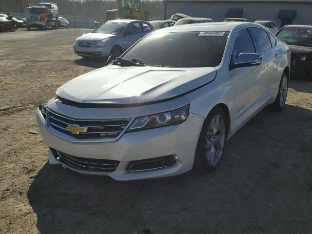 2G1155S36E9214457 - 2014 CHEVROLET IMPALA LTZ WHITE photo 2