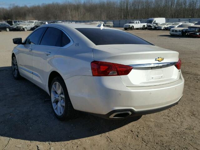 2G1155S36E9214457 - 2014 CHEVROLET IMPALA LTZ WHITE photo 3