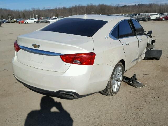 2G1155S36E9214457 - 2014 CHEVROLET IMPALA LTZ WHITE photo 4