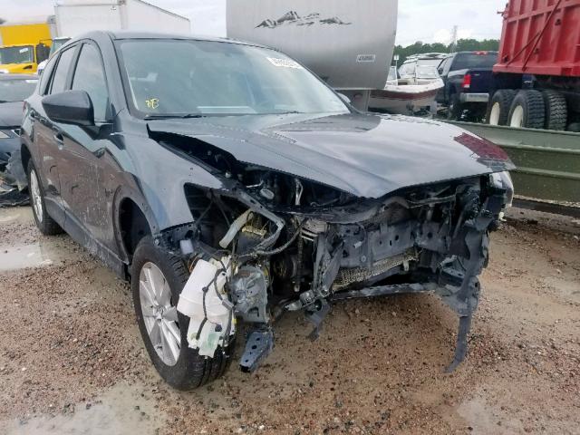 JM3KE2BE8E0333785 - 2014 MAZDA CX-5 SPORT GRAY photo 1