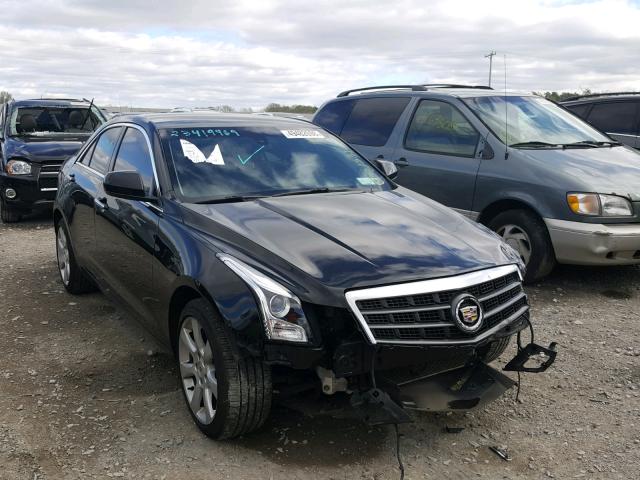 1G6AG5RX1E0179379 - 2014 CADILLAC ATS BLACK photo 1