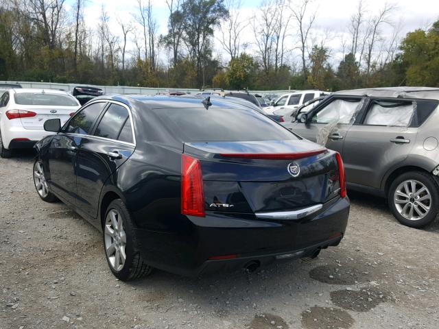 1G6AG5RX1E0179379 - 2014 CADILLAC ATS BLACK photo 3