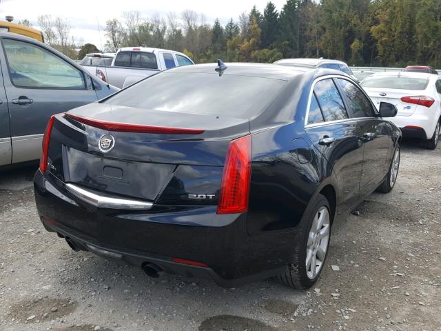 1G6AG5RX1E0179379 - 2014 CADILLAC ATS BLACK photo 4