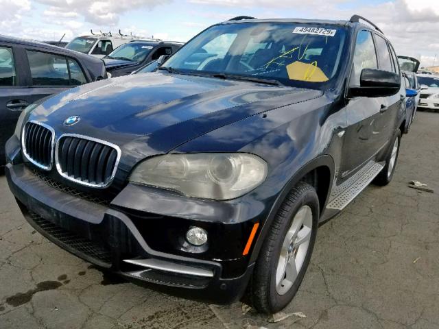 5UXFE43557L015692 - 2007 BMW X5 3.0I BLACK photo 2