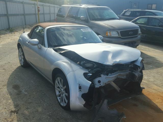 JM1NC25F660111246 - 2006 MAZDA MX-5 MIATA SILVER photo 1