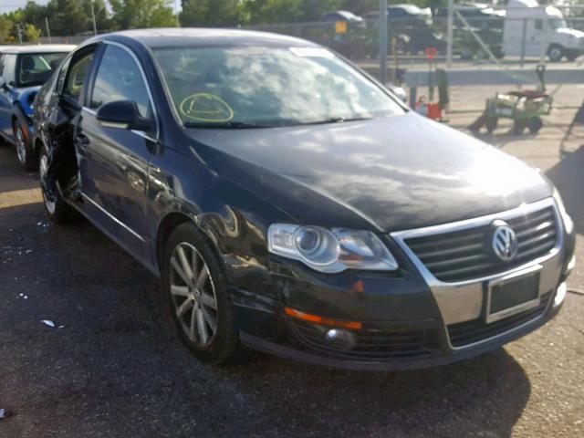 WVWJM9AN3AE161454 - 2010 VOLKSWAGEN PASSAT KOM BLACK photo 1