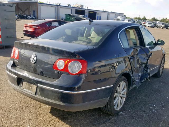 WVWJM9AN3AE161454 - 2010 VOLKSWAGEN PASSAT KOM BLACK photo 4