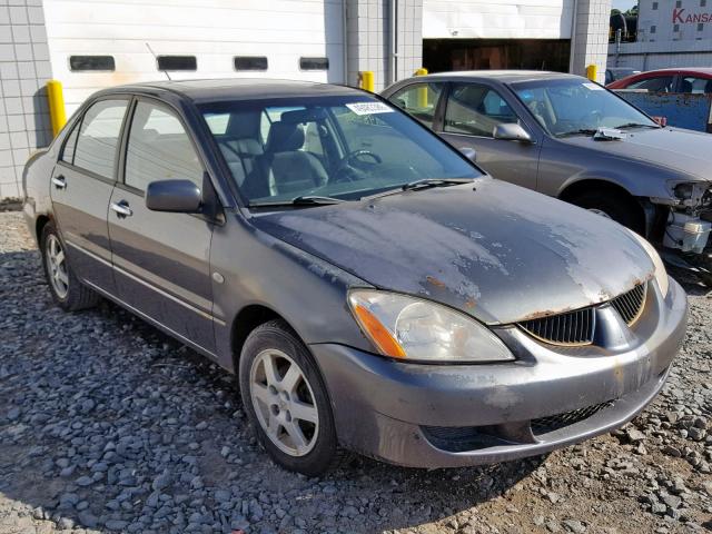 JA3AJ26E66U054855 - 2006 MITSUBISHI LANCER ES GRAY photo 1