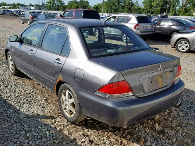 JA3AJ26E66U054855 - 2006 MITSUBISHI LANCER ES GRAY photo 3