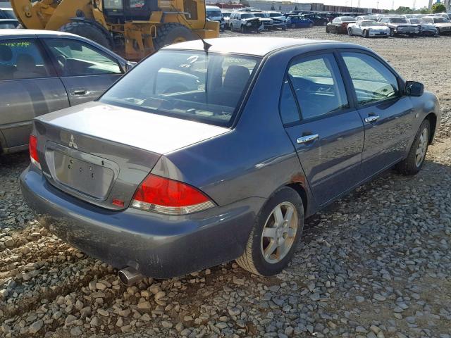 JA3AJ26E66U054855 - 2006 MITSUBISHI LANCER ES GRAY photo 4