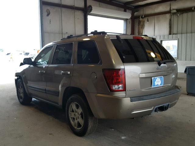 1J4HS48N06C155671 - 2006 JEEP GRAND CHER BROWN photo 3