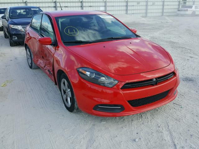 1C3CDFBB6GD717335 - 2016 DODGE DART SXT RED photo 1