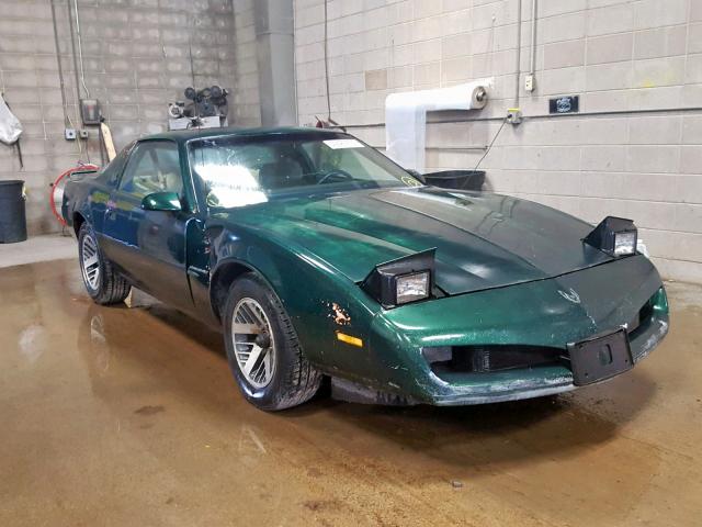 1G2FS23T1ML204613 - 1991 PONTIAC FIREBIRD GREEN photo 1