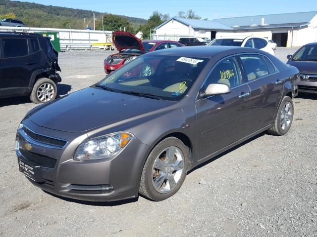 1G1ZD5E00CF181757 - 2012 CHEVROLET MALIBU 2LT BROWN photo 2