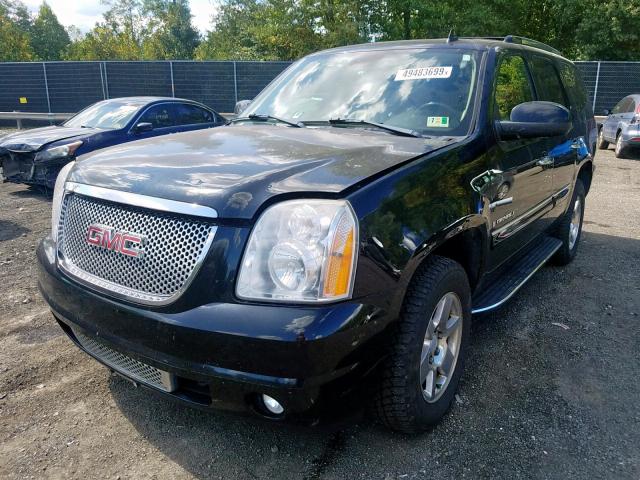 1GKFK63807J399834 - 2007 GMC YUKON DENA BLACK photo 2