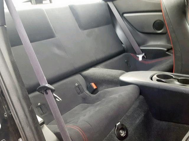 JF1ZNAA16E9700720 - 2014 TOYOTA SCION FR-S BLACK photo 6