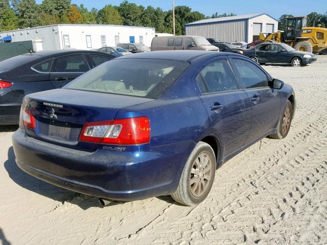 4A3AB36F99E035693 - 2009 MITSUBISHI GALANT ES BLUE photo 4