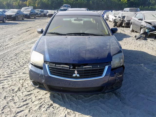 4A3AB36F99E035693 - 2009 MITSUBISHI GALANT ES BLUE photo 9