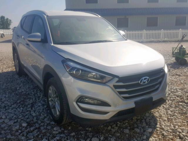 KM8J3CA46JU708323 - 2018 HYUNDAI TUCSON SEL SILVER photo 1