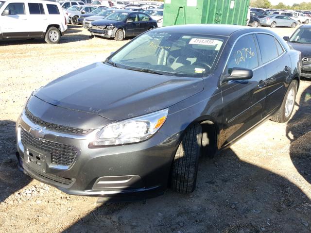 1G11B5SL3EF155366 - 2014 CHEVROLET MALIBU LS 石墨色 照片 2